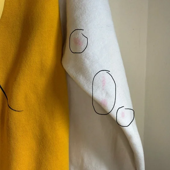 Disney Cruise Line Minnie Mouse Retro Zip-Up Hoodie Size Medium - Picture 7 of 8